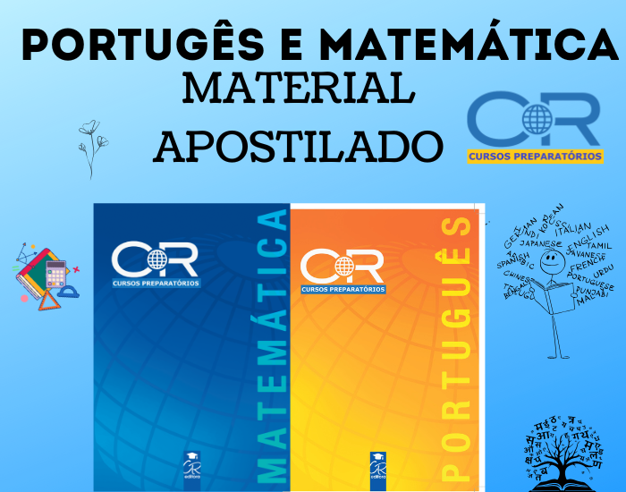 Apostilas de Portugues e Matemática para Concurso | CR Cursos Preparatorios